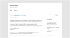 Desktop Screenshot of hausrezepte.com